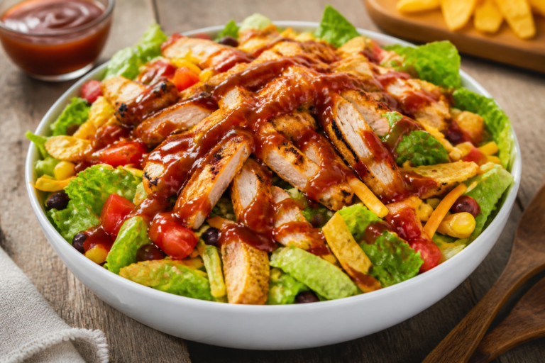 BBQ Chicken Crunch Salad – A Fresh, Flavor-Packed Meal