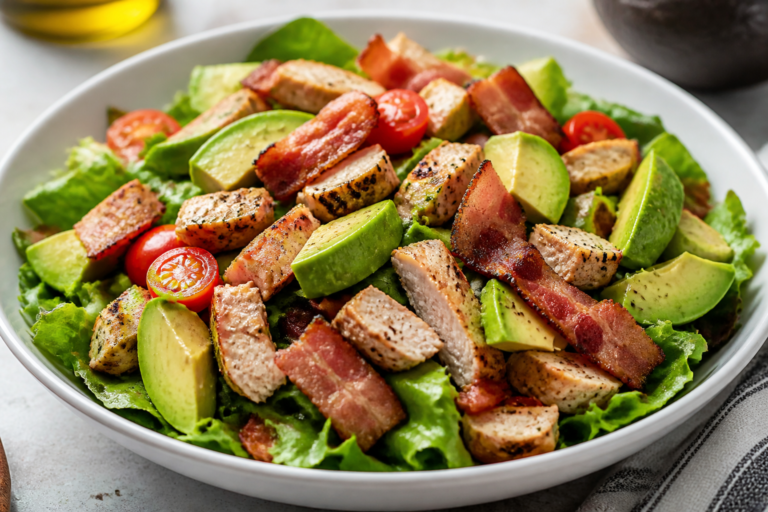 Healthy Chicken Bacon Avocado Salad – A Fresh, Satisfying Meal