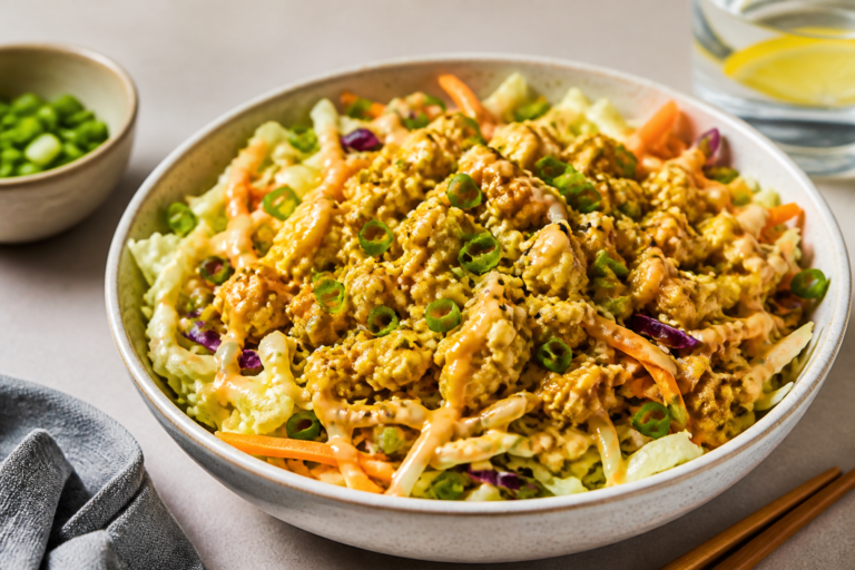 High Protein Egg Roll Salad Bowl – A Fast, Flavor-Packed Lunch