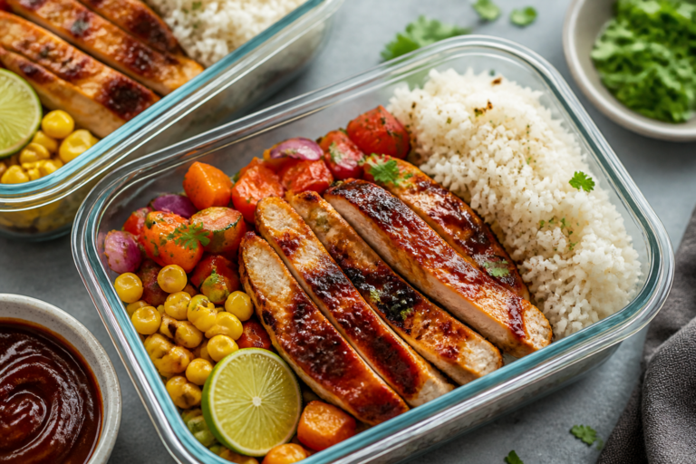 BBQ Chicken Meal Prep Bowls – Easy, Flavor-Packed Lunches for the Week