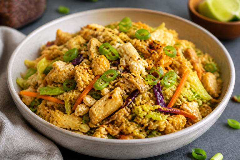 Protein Packed Egg Roll in a Bowl – A Fast, Flavorful Weeknight Favorite