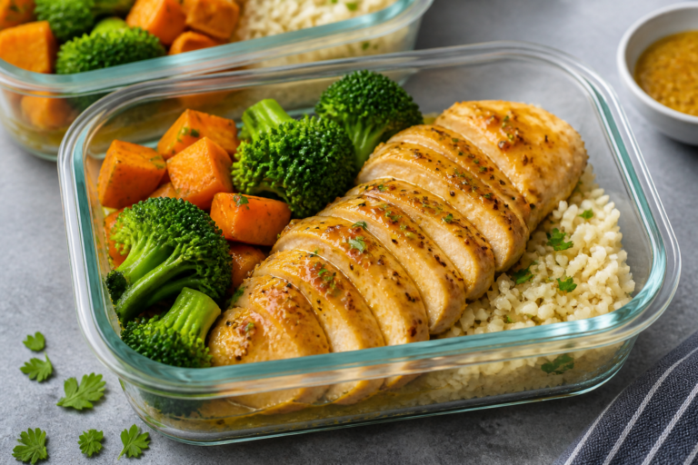 Honey Mustard Chicken Meal Prep – Easy, Flavor-Packed Lunches for the Week