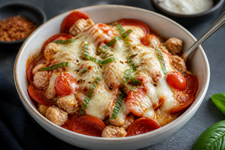 High Protein Pizza Bowls – A Fast, Satisfying, No-Crust Dinner