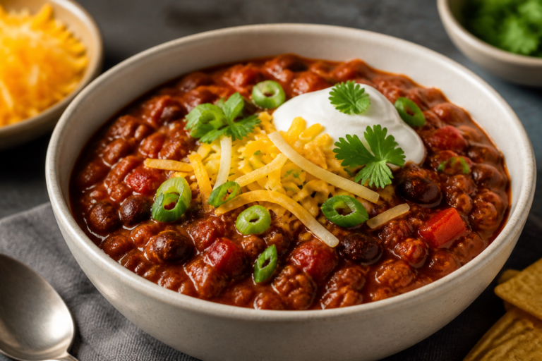 Easy Protein Chili – A Hearty, Weeknight-Friendly Classic
