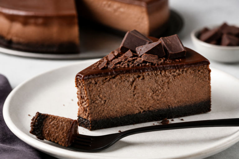 High Protein Chocolate Cheesecake – Rich Flavor With A Lighter Twist