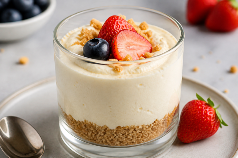 High Protein Cheesecake Mousse – Light, Creamy, and Satisfying