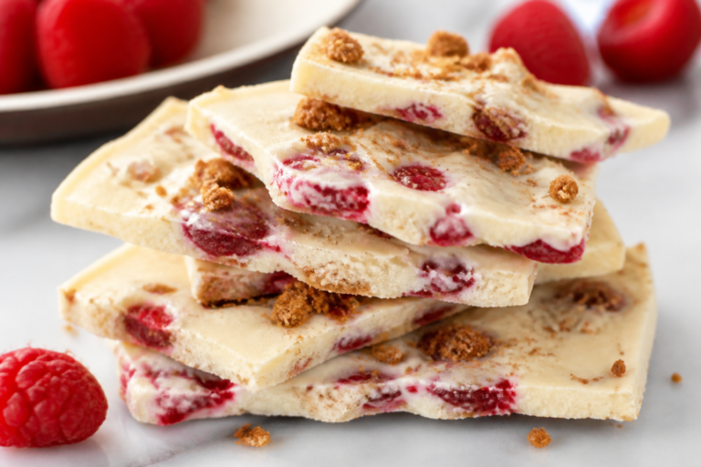 High Protein Cheesecake Protein Bark – A Creamy, Crunchy Snack You Can Freeze