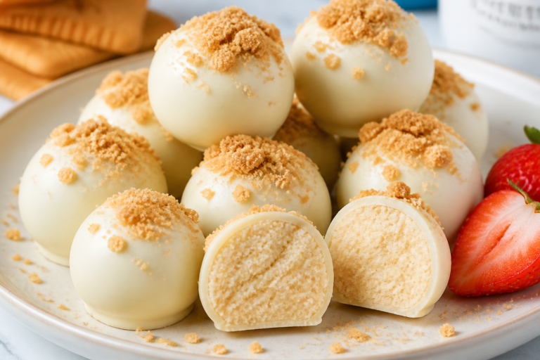 High Protein Cheesecake Truffles – A Creamy, Bite-Size Treat