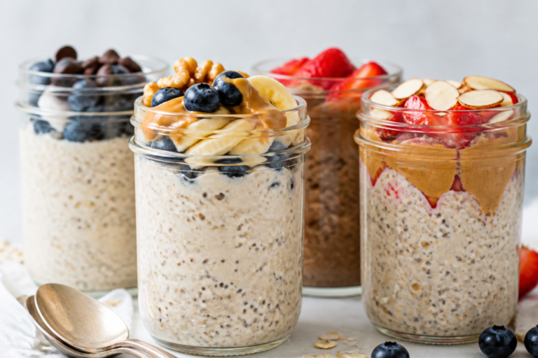 High Protein Oatmeal Meal Prep Jars – Easy Make-Ahead Breakfast