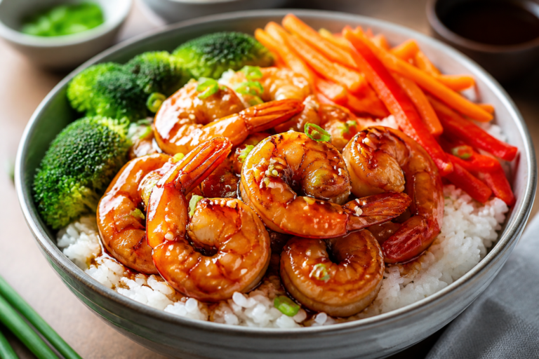 Teriyaki Shrimp Protein Rice Bowls – Fast, Flavorful, and Satisfying