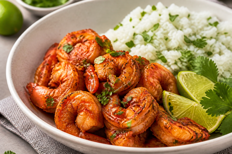 Chili Lime Shrimp With Cilantro Rice – Bright, Zesty, and Weeknight-Friendly