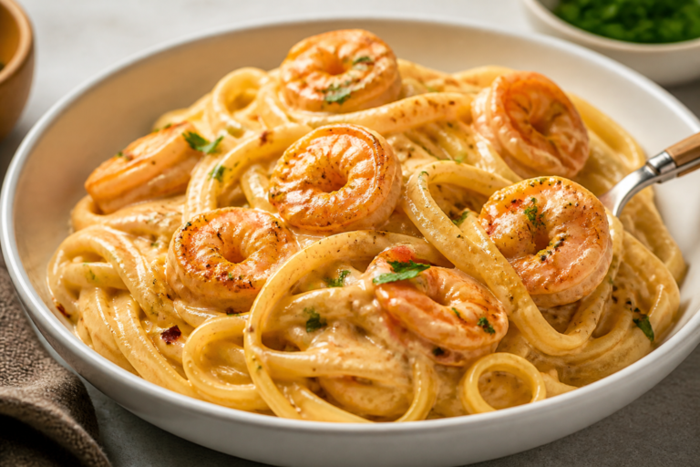Million Dollar High Protein Shrimp Pasta – Creamy, Satisfying, and Weeknight-Friendly
