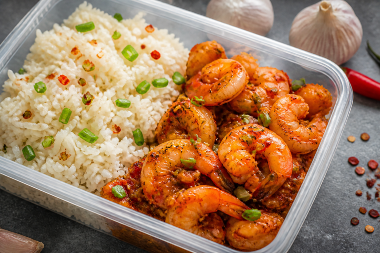 Garlic Chili Shrimp & Rice Meal Prep – Fast, Flavorful, and Ready for the Week