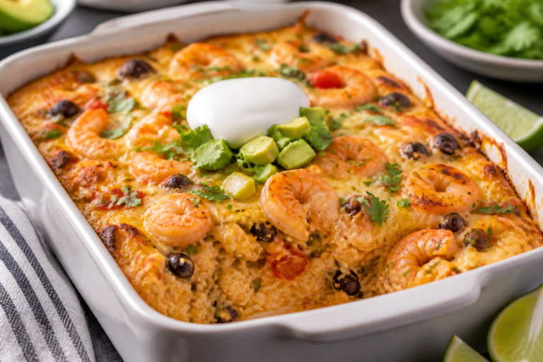 High Protein Shrimp Burrito Bake – A Simple, Satisfying Weeknight Win