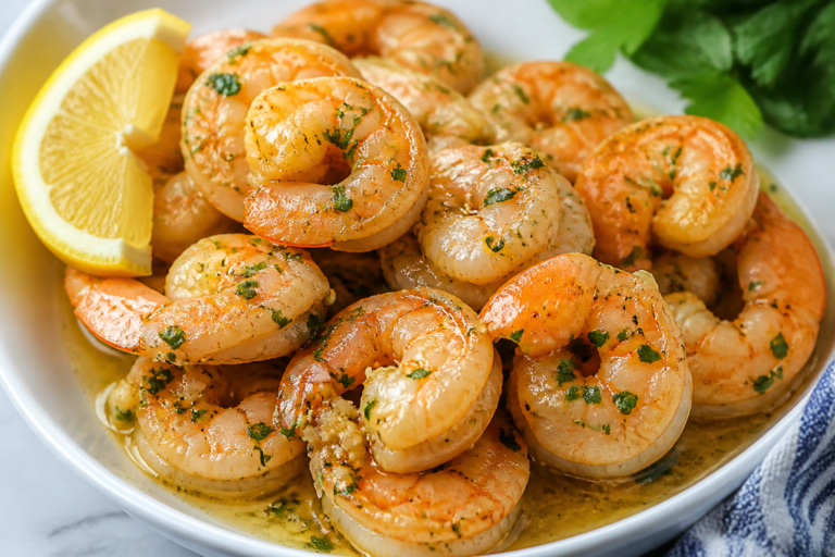 Melt In Your Mouth Lemon Garlic Shrimp – Bright, Buttery, And Ready Fast