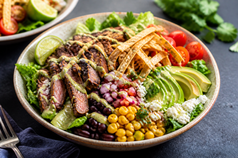 Southwest Steak Salad Bowls – Bold, Fresh, and Weeknight Easy