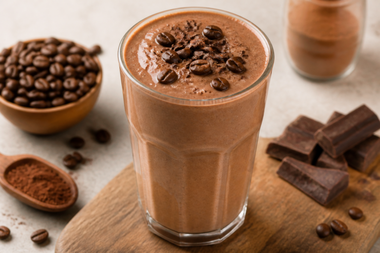 Mocha Coffee Protein Smoothie – A Creamy, Energizing Breakfast