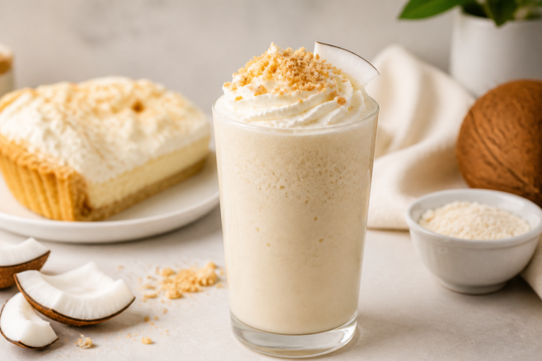 Coconut Cream Pie Protein Shake – A Rich, Satisfying Treat With Real Island Flavor