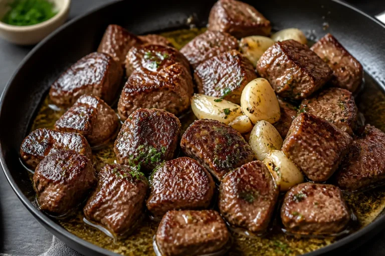 Garlic Butter Steak Bites – Fast, Flavorful, and Satisfying