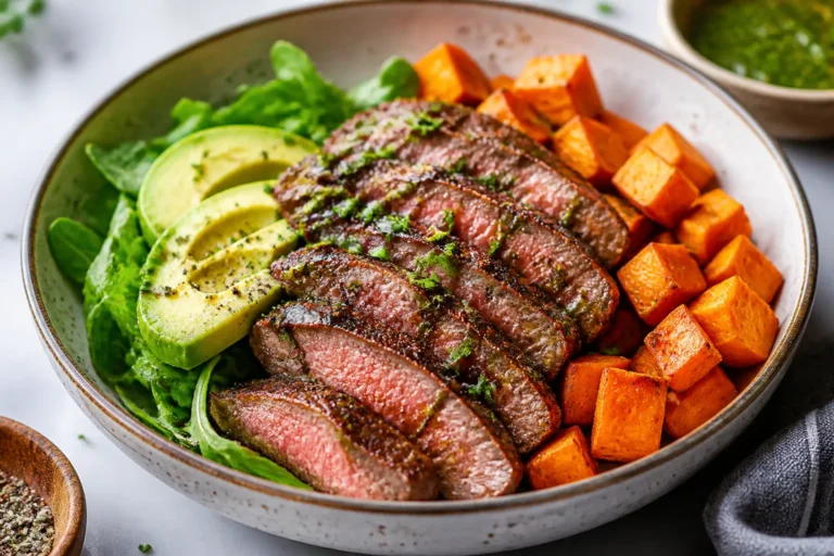 High Protein Steak and Sweet Potato Bowls – A Balanced, Satisfying Meal