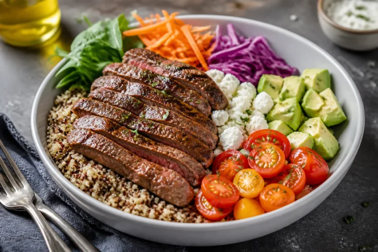 Beef and Quinoa Protein Bowls – A Balanced, Satisfying Meal