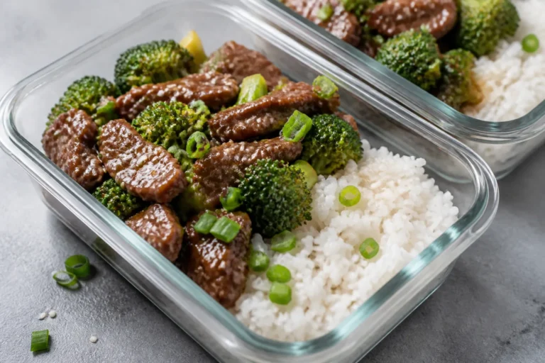 Beef and Broccoli Meal Prep – Easy, Flavorful, and Ready for the Week