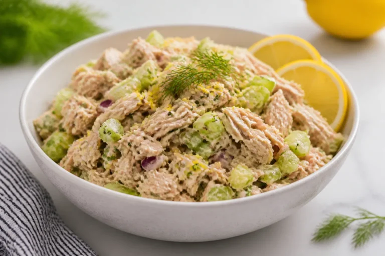 Lemon Herb Tuna Salad – Bright, Fresh, and Ready in Minutes