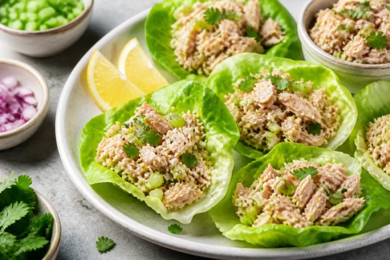 Tuna Lettuce Wraps – Fresh, Fast, and Satisfying