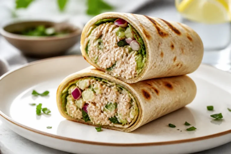 High Protein Tuna Wraps – Easy, Fresh, and Satisfying