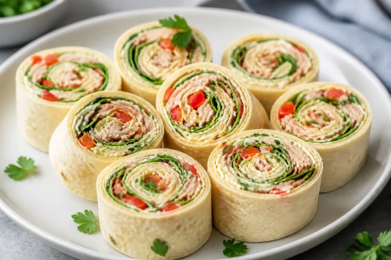 Healthy Tuna Pinwheels – A Fresh, Protein-Packed Snack