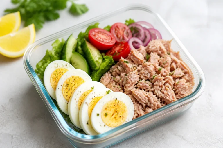 Tuna & Egg Protein Lunch Boxes – Simple, Satisfying Meal Prep