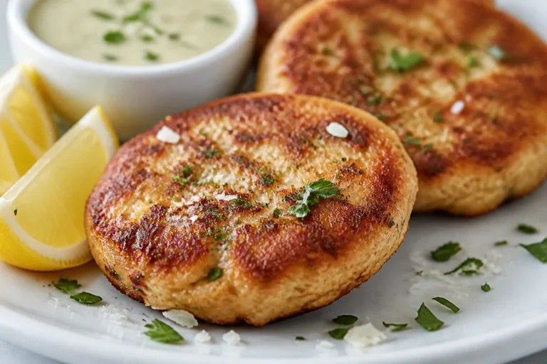 Garlic Parmesan Tuna Patties – Crispy, Savory, and Simple