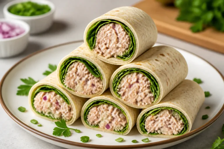 High Protein Tuna Roll-Ups – A Fast, Satisfying Snack or Lunch