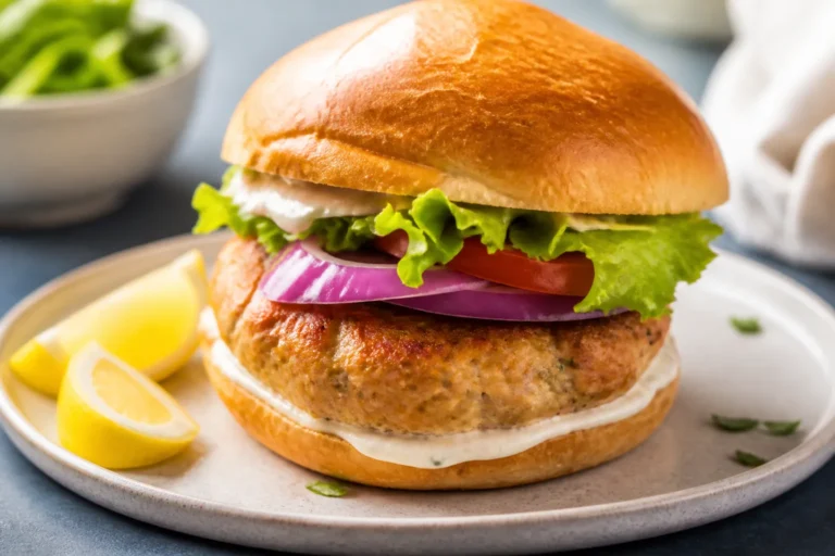 Air Fryer Tuna Burgers – Crispy, Quick, and Flavor-Packed
