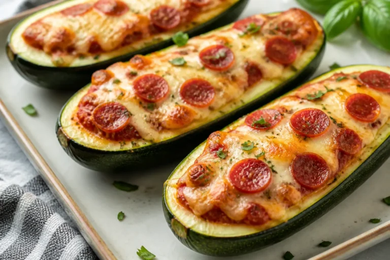 High Protein Zucchini Pizza Boats – A Fresh, Satisfying Weeknight Favorite