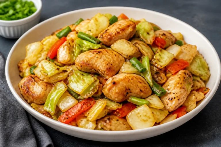 High Protein Chicken Cabbage Stir Fry – Fast, Flavorful, and Filling