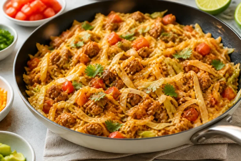 High Protein Cabbage Taco Skillet – A Quick, Satisfying Weeknight Meal