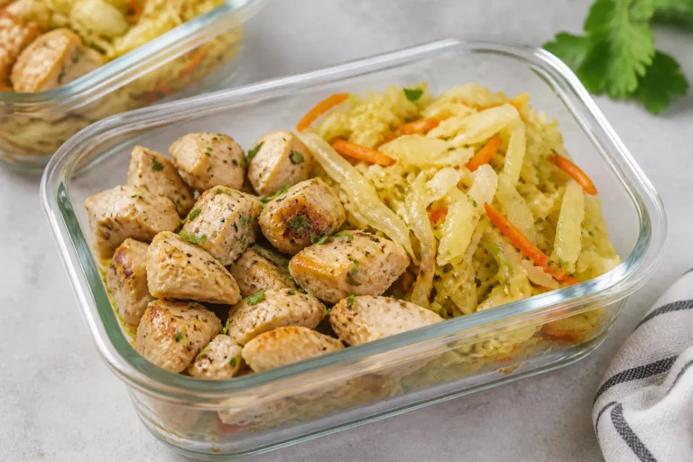 Garlic Chicken Cabbage Meal Prep – Simple, Flavor-Packed, and Budget-Friendly