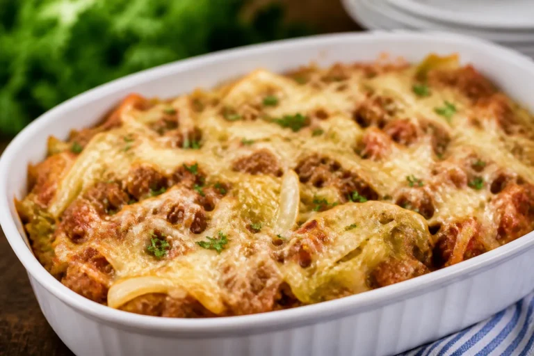 Low Carb Cabbage Roll Casserole – Cozy Flavor Without the Carbs