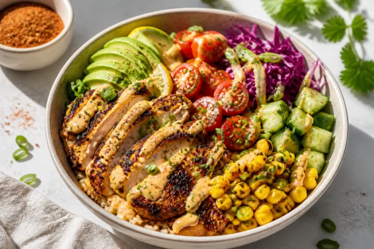 Cajun Chicken Power Bowl That Slaps with Bold Flavor