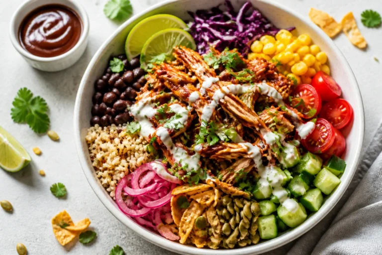 Bbq Chicken Protein Bowl That Slaps and Satisfies