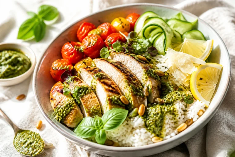 Pesto Chicken Bowl That Wins Every Weeknight