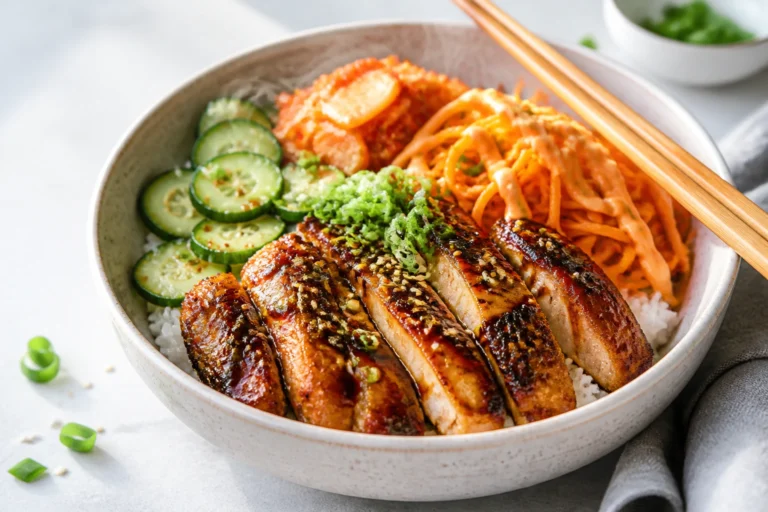 Korean Bbq Chicken Bowl You’Ll Crave on Repeat
