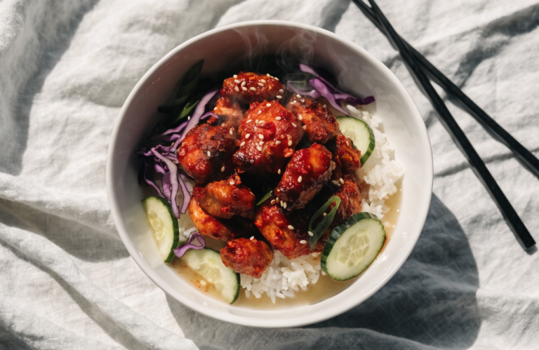 Firecracker Chicken Bowl That Beats Takeout Tonight