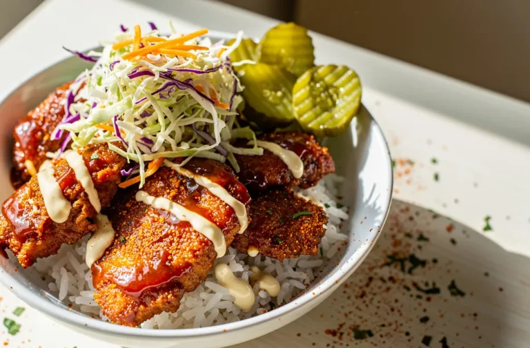 Nashville Hot Chicken Bowl and Rice Bowl That Slaps