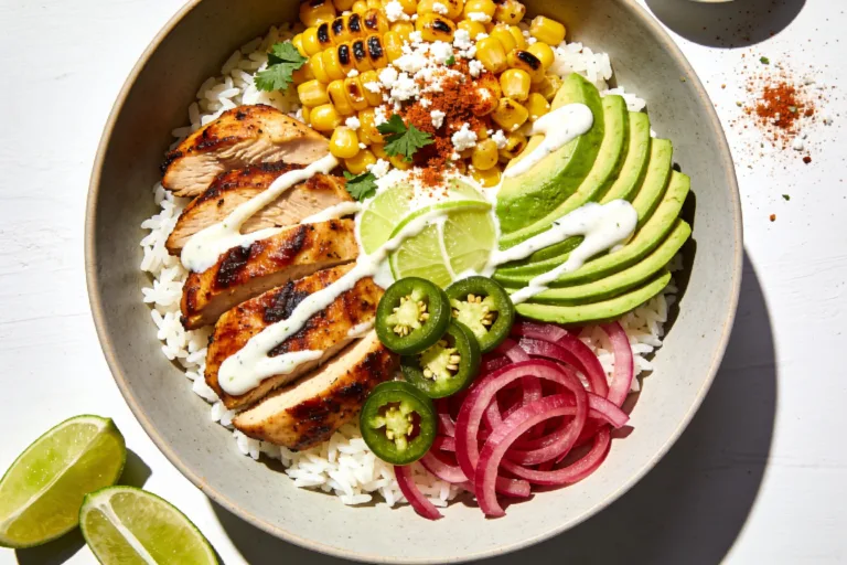 Street Corn Chicken Rice Bowl You’Ll Crave Nightly