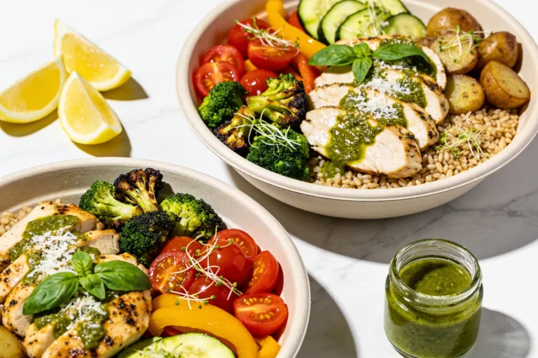 High Protein Italian Chicken Meal Prep