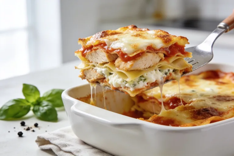 High Protein Chicken Lasagna Meal Prep