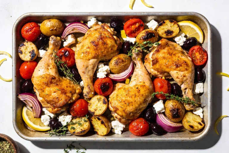 One Pan Mediterranean Chicken Bake