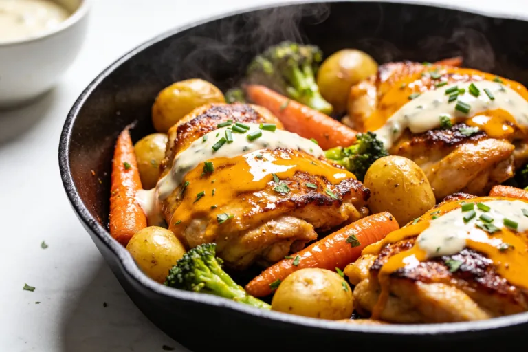 One Pan Buffalo Ranch Chicken